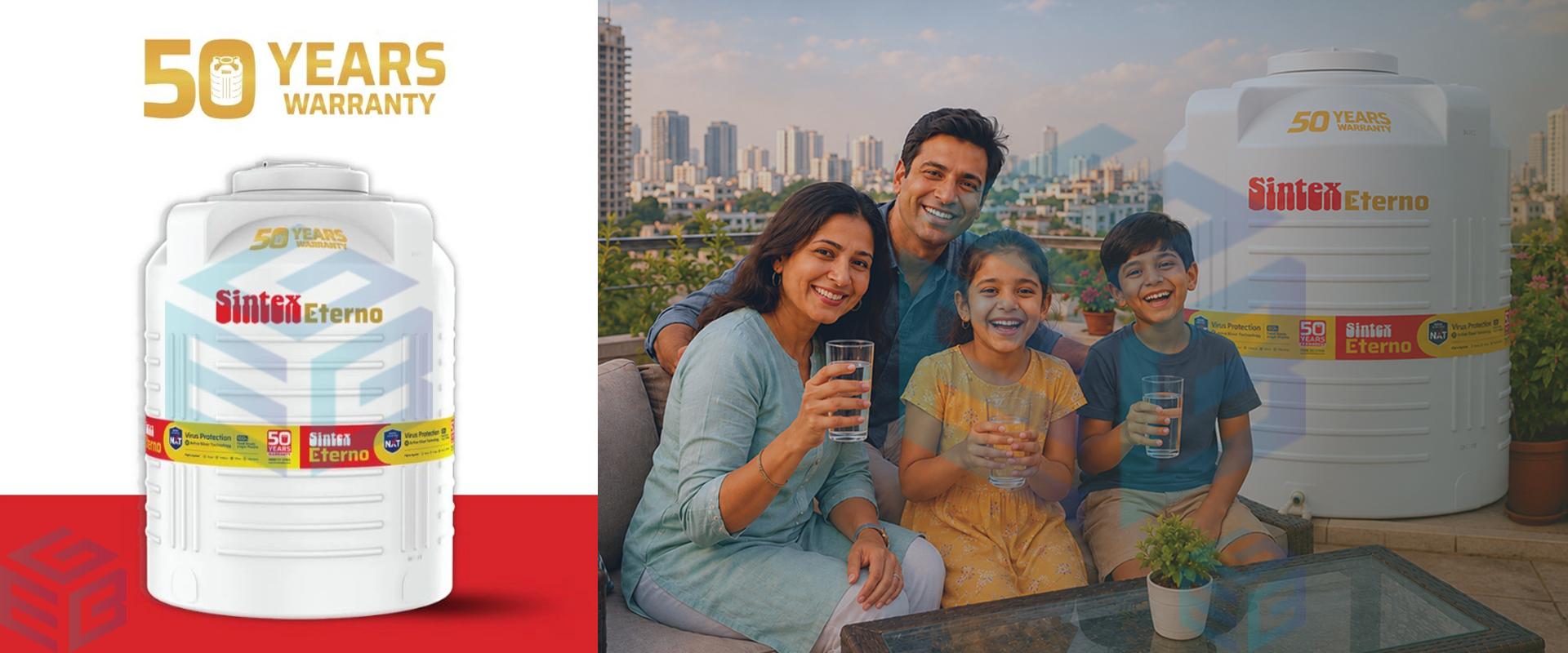 With 50 years Warranty